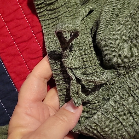 Old Navy jogger style, linen pants. - Picture 4 of 5